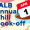Apr 1: TALB Chili Cook-Off!