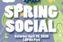 Apr 25 @10am TALB Spring Social Event