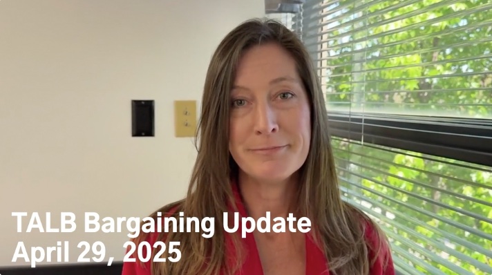 April 29, 2025 - Bargaining Update Video